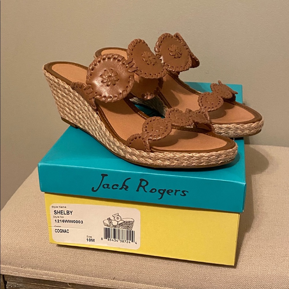 NWT Jack Roger Shelby Wedges